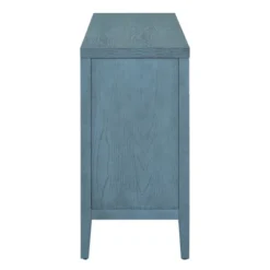 Retro 60" Sideboard With Circular Groove Design And Round Metal Handle-ModernLuxe -ModernLuxe GUEST 005bd9d0 9bfa 4a29 a1a2 6c35500655fa