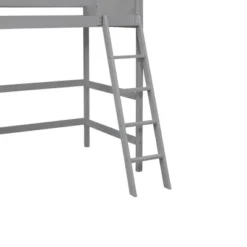 Twin Size Wood Loft Bed With Ladder-ModernLuxe -ModernLuxe GUEST 026dab77 7e06 48f7 ac85 d1504b92ddf5