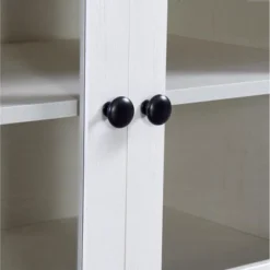 TV Stand For TV Up To 65in With 2 Tempered Glass Doors, Adjustable Panels Open Style Cabinet, Sideboard-ModernLuxe -ModernLuxe GUEST 04833529 0cce 474f 9ee6 3f254e4797ea