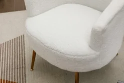 Armchair Accent Tub Barrel Chair With Gold Metal Legs-ModernLuxe -ModernLuxe GUEST 04e798f5 57df 42d5 ac8d 0a2ad7c17a7f