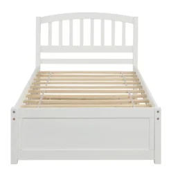 Twin Size Platform Bed Wood Bed Frame With Trundle-ModernLuxe -ModernLuxe GUEST 0520abf8 c357 4184 9a28 b15fa4d6ae31