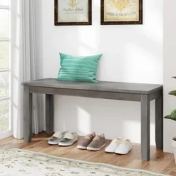 6-Piece Farmhouse Rustic Wooden Dining Table Set With 4 Cross Back Chairs And Bench - ModernLuxe -ModernLuxe GUEST 0598a456 e299 4524 870a d1822758944e