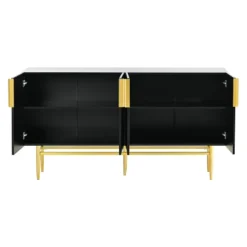 Modern Sideboard, Buffet Cabinet With Metal Handles & Legs-ModernLuxe 24 Modern Sideboard, Buffet Cabinet With Metal Handles & Legs-ModernLuxe -ModernLuxe GUEST 061981c4 4d50 4e2a 857c fa934bad519d