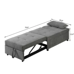 Pull Out Sleeper Sofa With Pillow - ModernLuxe -ModernLuxe GUEST 06af45fe 3dda 43a3 8ecd f72fcd82b80a