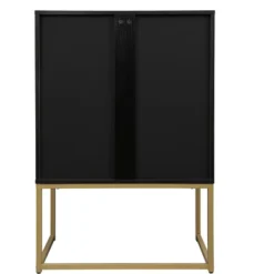 Natural Rattan 2 Door High Cabinet With Built-In Adjustable Shelves - ModernLuxe -ModernLuxe GUEST 08652e4d 4cf2 4c20 8547 71efd53cc40f