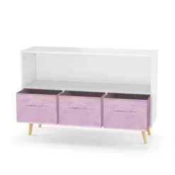 Kids Bookcase With Collapsible Fabric Drawers, Children's Book Display, Toy Storage Cabinet Organizer-ModernLuxe 14 Kids Bookcase With Collapsible Fabric Drawers, Children's Book Display, Toy Storage Cabinet Organizer-ModernLuxe -ModernLuxe GUEST 08a99319 ffe8 4a8a 866b f1c36ca9a85b