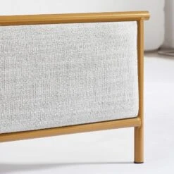 Classic Upholstered Platform Bed With Metal Frame And Solid Wood Ribs, Light Gray-ModernLuxe 13 Classic Upholstered Platform Bed With Metal Frame And Solid Wood Ribs, Light Gray-ModernLuxe -ModernLuxe GUEST 08ba159f 1532 4d88 89f3 2ad040e03803