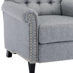 Push Back Linen Tufted Recliner Armchair - ModernLuxe -ModernLuxe GUEST 0a90d83a c063 4a2e ab21 ef2d4054f1e0