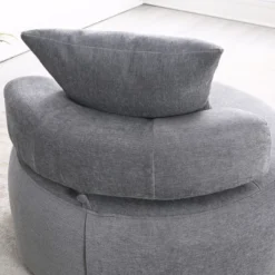 Modern Chenille Accent Reading Chair, High-Stretch Round Lounge Sofa-ModernLuxe 24 Modern Chenille Accent Reading Chair, High-Stretch Round Lounge Sofa-ModernLuxe -ModernLuxe GUEST 0bc4caa4 ff81 4b0a a904 ccf28da1f0df