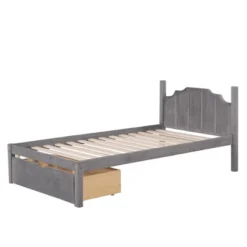 Full Over Twin & Twin Bunk Bed, Velvet Triple Bunk Bed With Drawers And Guardrails-ModernLuxe -ModernLuxe GUEST 0c01a5fc f3b2 4a0d b68f 8db05a896577