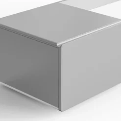 Modern TV Stand For 70" TV With Large Storage And Magnetic Doors, White - ModernLuxe -ModernLuxe GUEST 0d206b1f a902 4b72 b628 c91b846cc11e