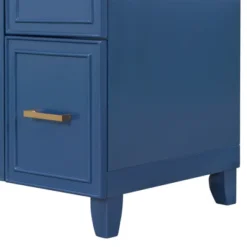36" Bathroom Cabinet With Sink, Soft Close Doors And Drawers, Navy Blue - ModernLuxe -ModernLuxe GUEST 0e80be54 ee2a 4b20 ab02 de5196bd173e