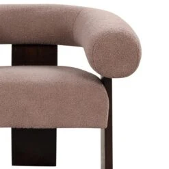 The Curved Wishbone Frame Teddy Velvet Accent Chair-ModernLuxe -ModernLuxe GUEST 127f4b8c 6ba5 42c4 8933 7c7e3f633e8d