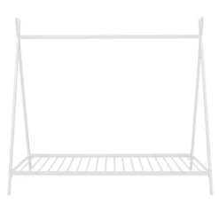 Metal Floor Play House Bed With Slat Tent Bed Frame-ModernLuxe -ModernLuxe GUEST 136d037f 3675 458d abe0 2a2422e69b72