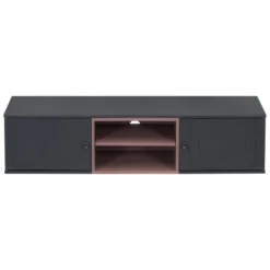 Wall Mounted Floating TV Stand For TVs Up To 65'' With Adjustable Shelves And Magnetic Cabinet Door-ModernLuxe -ModernLuxe GUEST 15f0003b cce3 43e0 bfce e191eb39e350