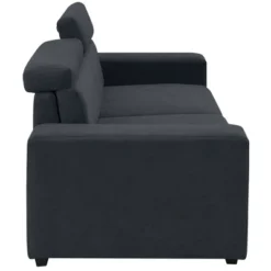 87" Velvet 2-Seater Sectional Sofa With Multi-Angle Adjustable Headrest - ModernLuxe -ModernLuxe GUEST 1ae9713d c1b3 4868 89b2 bee581baa326