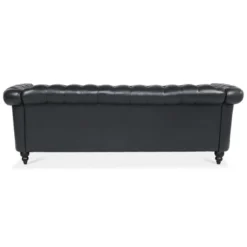 84.65" Chesterfield Rolled Arm 3 Seater Upholstered Sofa, Tufted Sofa Couch-ModernLuxe -ModernLuxe GUEST 1bd72672 11eb 4c0c 9f54 1ec3081f63cd