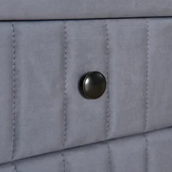 Velvet Upholstered Wooden Nightstand, Bedside Table With 2 Drawers-ModernLuxe -ModernLuxe GUEST 1c95dc82 3554 4979 b17b 7e8e289e601a