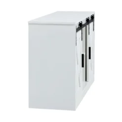 46.9'' Wooden Storage Cabinet With Two Sliding Barn Doors - ModernLuxe -ModernLuxe GUEST 1d002054 5a6d 42c6 acb0 e3c17ced8495