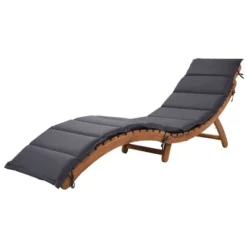 Outdoor Patio Wood Portable Extended Chaise Lounge Set With Foldable Tea Table Gray-ModernLuxe -ModernLuxe GUEST 1eca8aa6 f691 4235 8fa0 5e2ea7b7601d
