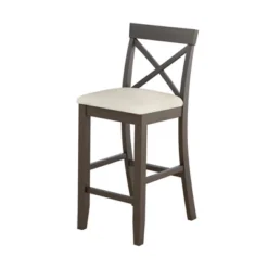 Farmhouse 48" 3-Piece Rectangular Wood Bar Height Dining Set-ModernLuxe 22 Farmhouse 48" 3-Piece Rectangular Wood Bar Height Dining Set-ModernLuxe -ModernLuxe GUEST 20cdf478 52d2 4491 8064 b0908268624c