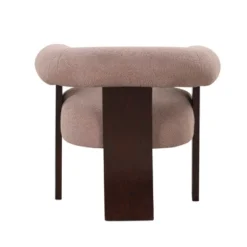 The Curved Wishbone Frame Teddy Velvet Accent Chair-ModernLuxe -ModernLuxe GUEST 220aeae9 5cb5 4db9 80e7 3f70c08440ec