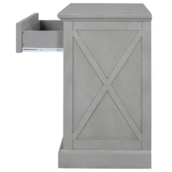 Modern Wooden Nightstand With Drawers Storage - ModernLuxe -ModernLuxe GUEST 22dfd786 9581 4c74 95bb 726adaf7b248