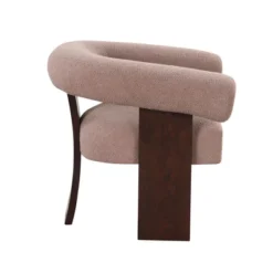 The Curved Wishbone Frame Teddy Velvet Accent Chair-ModernLuxe -ModernLuxe GUEST 23a35030 19db 4a06 97b4 c4323e3b4c47