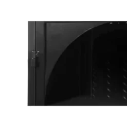 27.56" 3-Tier Storage Shelf Glass Door Wall Cabinet With Characteristic Woven Pattern - ModernLuxe -ModernLuxe GUEST 23aef005 3589 47bf 8104 92b271cc7fc6