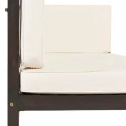 Outdoor Wooden Patio 4-Piece Sectional Sofa Set With Cushions And Table - ModernLuxe -ModernLuxe GUEST 2453039d a532 4b04 aa9b c176cdd4be38