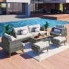 6 PCS All Weather PE Wicker Sofa Set, Patio PE Rattan Conversation Set With Wood Legs Wood Table Top-ModernLuxe 2 6 PCS All Weather PE Wicker Sofa Set, Patio PE Rattan Conversation Set With Wood Legs Wood Table Top-ModernLuxe -ModernLuxe GUEST 25f82b61 8b42 4e62 b9f6 a97ebc52966d