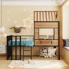 Metal Twin Size Loft Bed With Roof, Windows, Railing And Ladder - ModernLuxe -ModernLuxe GUEST 26b92b51 0529 4c8a a36d 7a8a3762f77b