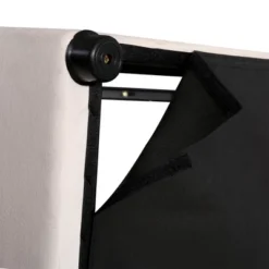 Upholstered Bed With LED Light, Bluetooth Player And USB Charging, Hydraulic Storage Bed In Velvet Fabric-ModernLuxe -ModernLuxe GUEST 27052739 6a3a 4337 970a 076820a2f74e