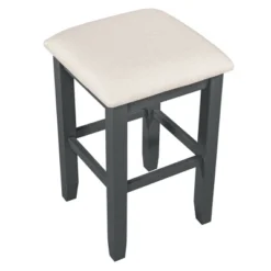 Rustic 3-Piece Counter Height Wood Dining Table Set With 2 Storage Drawers And 2 Stools-ModernLuxe 22 Rustic 3-Piece Counter Height Wood Dining Table Set With 2 Storage Drawers And 2 Stools-ModernLuxe -ModernLuxe GUEST 27b82cd6 6292 4b46 bf23 5d7d84273f9a