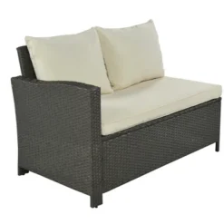 6 PCS Patio Outdoor Rattan Sectional Sofa Set, Conversation Seating Group With Cushions-ModernLuxe -ModernLuxe GUEST 27e87b6b eb62 41ed b87b 721a1fb27bfb