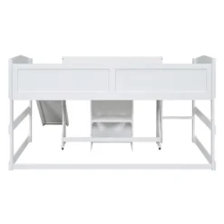 Low Study Loft Bed With Rolling Portable Desk And Chair - ModernLuxe -ModernLuxe GUEST 27f892cc 0814 48cf 99b6 59e50aa8bf19