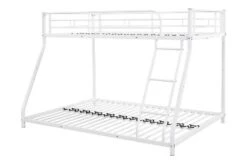 Twin Over Full Metal Bunk Bed With Ladder - ModernLuxe -ModernLuxe GUEST 28504d6c cfcd 483e 8251 20625009dcf0