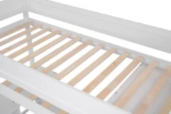 Wood Loft Bed With Wardrobes And 2-Drawer Desk With Cabinet-ModernLuxe -ModernLuxe GUEST 2a1fcac7 36b9 4cd4 9c57 4e66db29e364