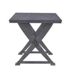 Mid-Century Wood 5-Piece Dining Table Set With 4 Upholstered Dining Chairs-ModernLuxe -ModernLuxe GUEST 2d0120ec 3e7f 422d aba8 6c3435dfb043