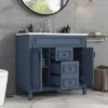 36" Bathroom Vanity With Top Sink, 2 Soft Close Doors And 2 Drawers, Royal Blue - ModernLuxe 1 36" Bathroom Vanity With Top Sink, 2 Soft Close Doors And 2 Drawers, Royal Blue - ModernLuxe -ModernLuxe GUEST 2e84048d 328d 451e a406 7141e24afac8