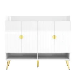 11-Tier Modern Wood Shoe Cabinet With Adjustable Shelves - ModernLuxe -ModernLuxe GUEST 2fc40e8d 9069 44c5 86cb 3ccd135cd998