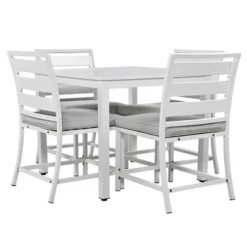 Outdoor Four-Seat Dining Set For Patios, Balconies And Lawns - ModernLuxe -ModernLuxe GUEST 3089652a 1ddb 4a28 b12e e3eb070dd29f