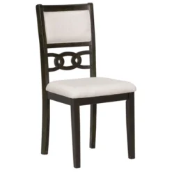 6-Piece Farmhouse Solid Wood Rectangular Dining Table Set With 4 Upholstered Chairs And 1 Bench - ModernLuxe -ModernLuxe GUEST 315d4fd0 898c 4594 b886 c8539263457c