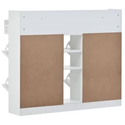 Modern Multifunctional Shoe Cabinet With 4 Turnover Drawers - ModernLuxe -ModernLuxe GUEST 32326a1f 94a4 46fa 84ad 96774ec90a15