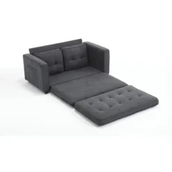 Convertible Folding Futon Sofa Bed, Dark Gray - ModernLuxe -ModernLuxe GUEST 333857f0 fe22 41c0 9333 124a0fb49c9c