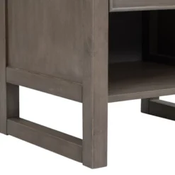 Wooden Nightstand With A Drawer And An Open Storage - ModernLuxe -ModernLuxe GUEST 345a2621 63b9 446c 8ff3 4bf3591bb253
