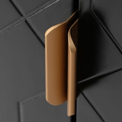 Modern Storage Sideboard With Adjustable Shelves - ModernLuxe 8 Modern Storage Sideboard With Adjustable Shelves - ModernLuxe - Image 6