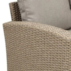 5-Piece Outdoor Conversation Set With Ottoman And Pillows-ModernLuxe -ModernLuxe GUEST 36446fca b439 4932 863d 55cd2566a757