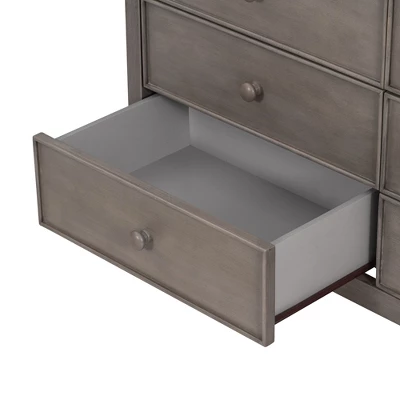 Rustic Wooden Dresser With 6 Drawers, Storage Cabinet For Bedroom - ModernLuxe 10 Rustic Wooden Dresser With 6 Drawers, Storage Cabinet For Bedroom - ModernLuxe - Image 8