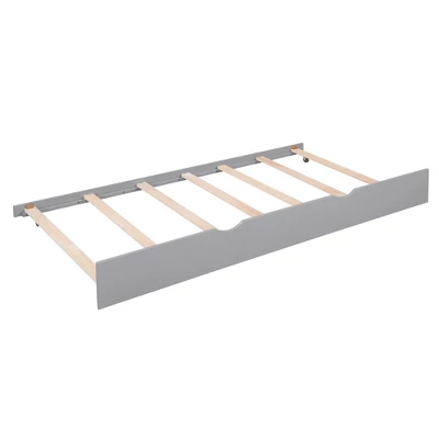 Wooden Platform House Bed With Trundle And Shelf-ModernLuxe 14 Wooden Platform House Bed With Trundle And Shelf-ModernLuxe - Image 12